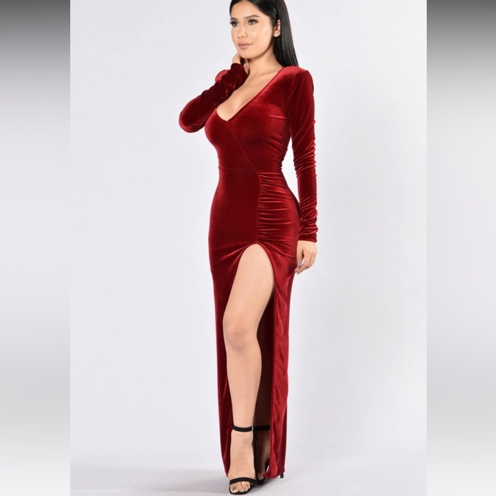 Red dress